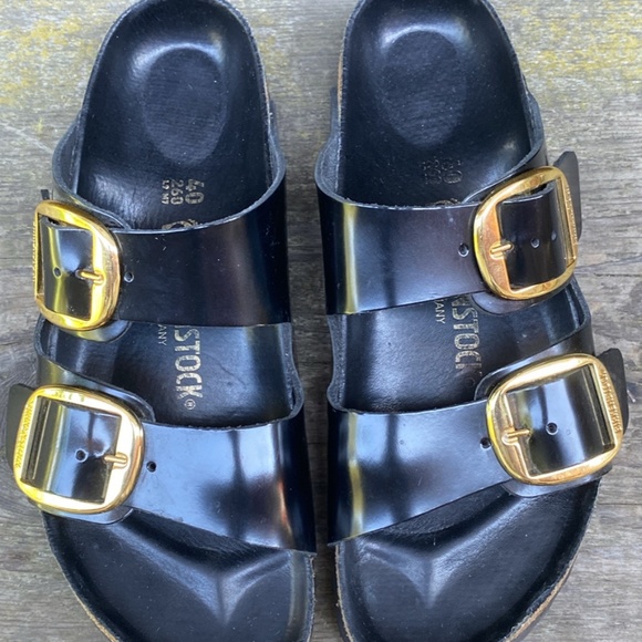 Birkenstock Shoes - Patent leather Borkenstocks